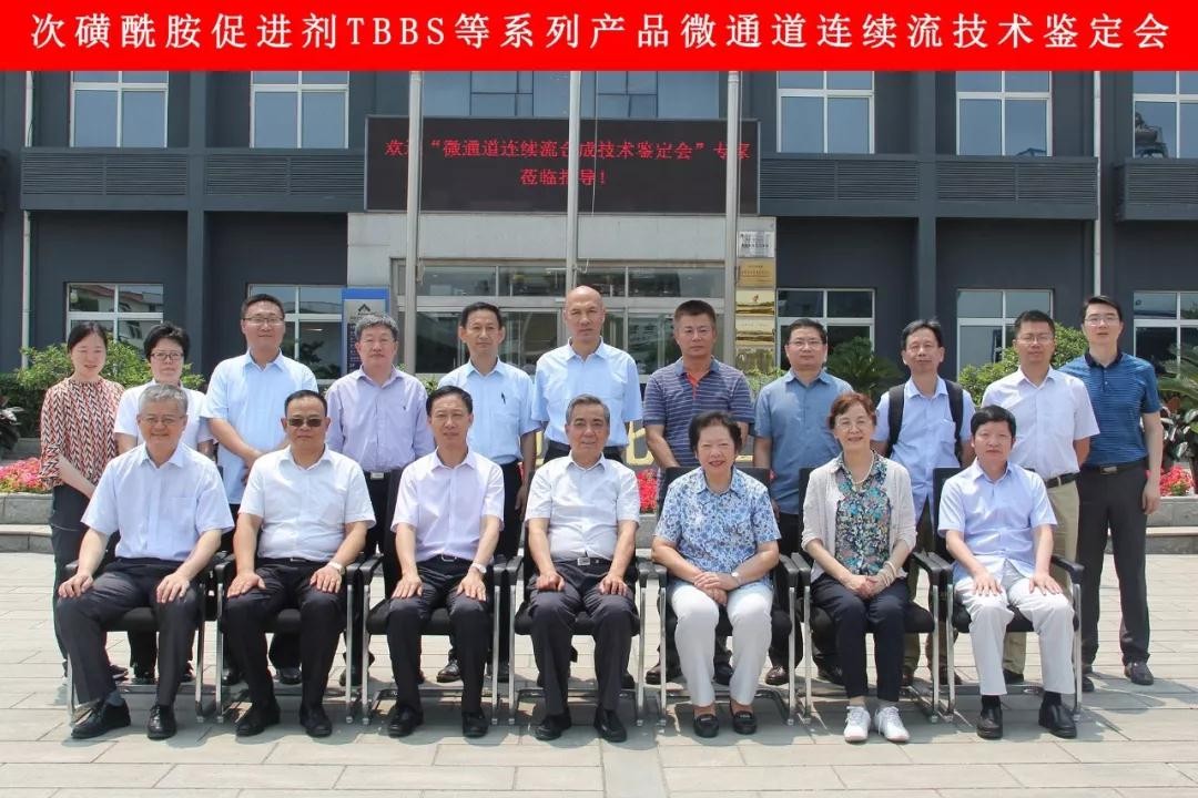 次磺酰胺促进剂TBBS等系列产品微通道连续流技术达国际先进水平