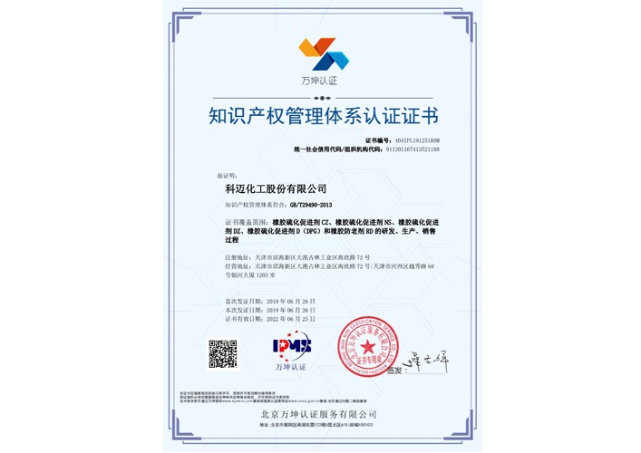 知识产权管理体系认证