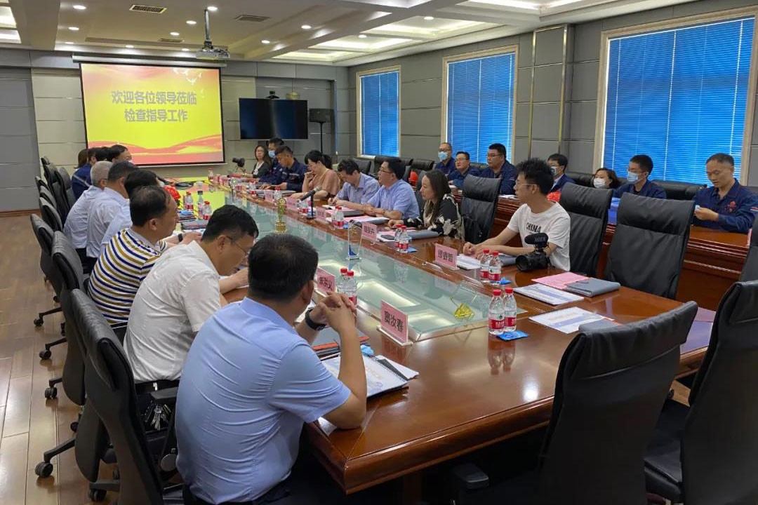 应急部危险化学品重大危险源专项督导核查组第六组到威廉希尔WilliamHill官方网站天津工厂开展督导核查工作